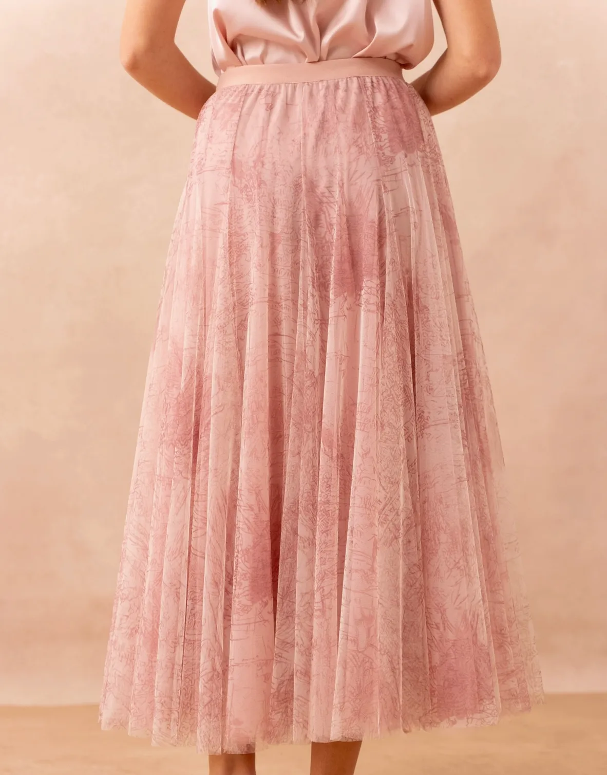Amber Tulle Skirt - Light Pink