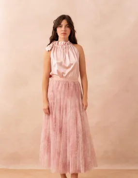Amber Tulle Skirt - Light Pink