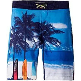 Appaman Blue Beach Swim Trunks