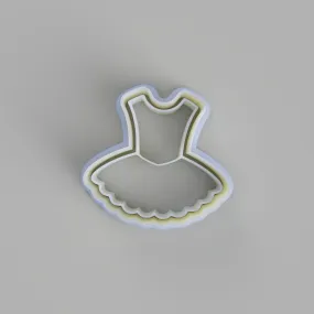 Ballet Dress Cookie cutter.