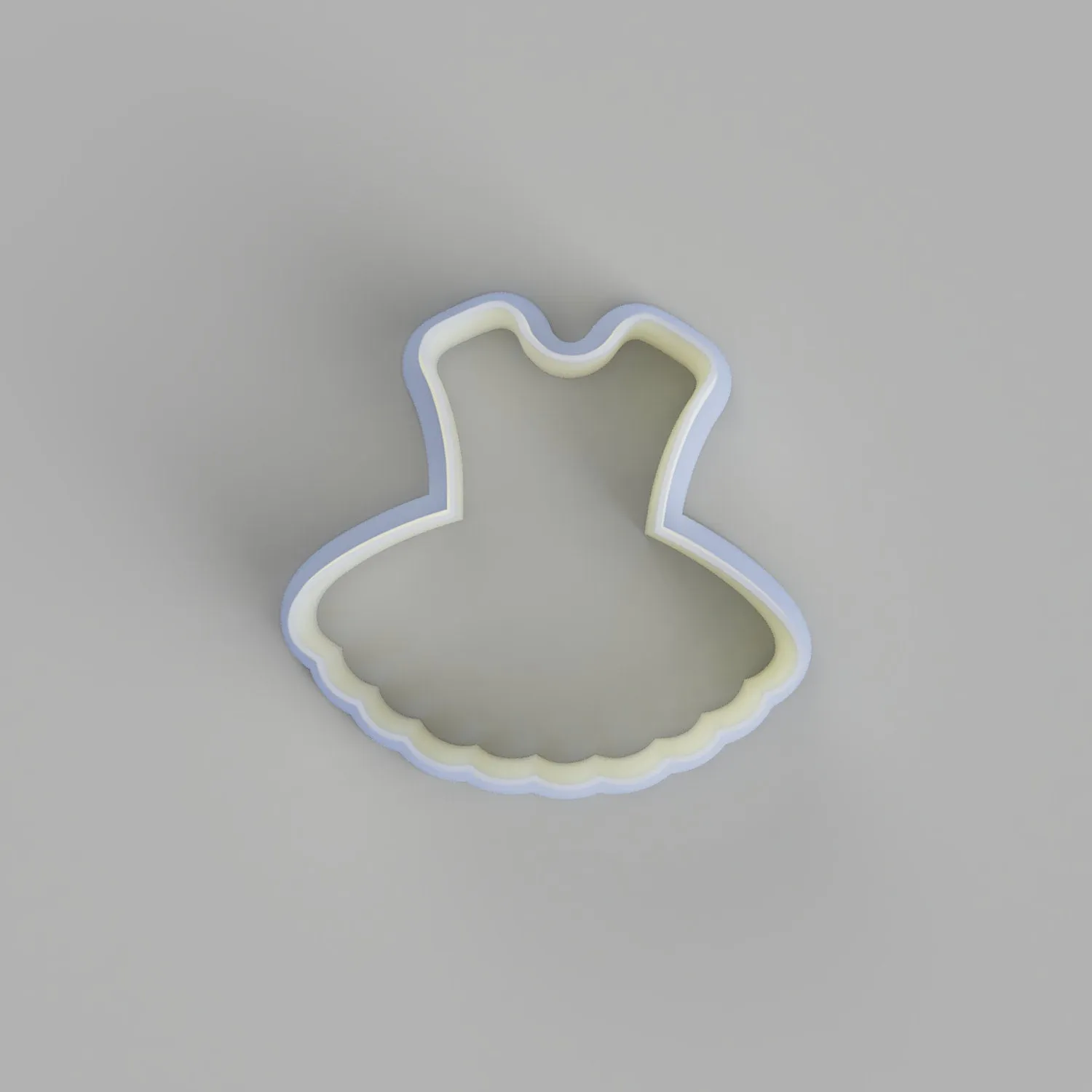 Ballet Dress Cookie cutter.