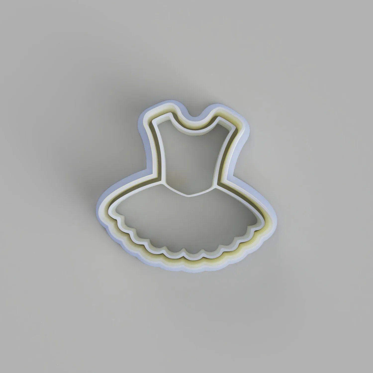 Ballet Dress Cookie cutter.