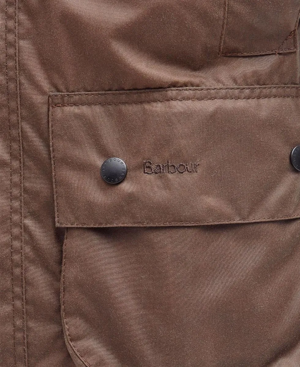 Barbour Beaufort Waxed Jacket - Bark