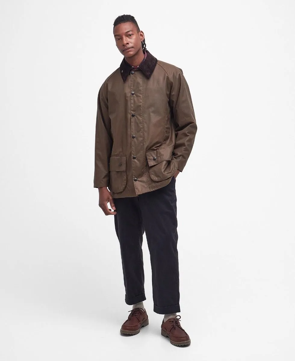 Barbour Beaufort Waxed Jacket - Bark