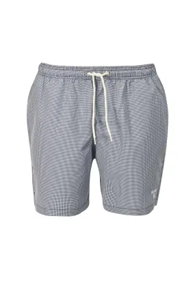 Barbour Gingham Swim Shorts Navy