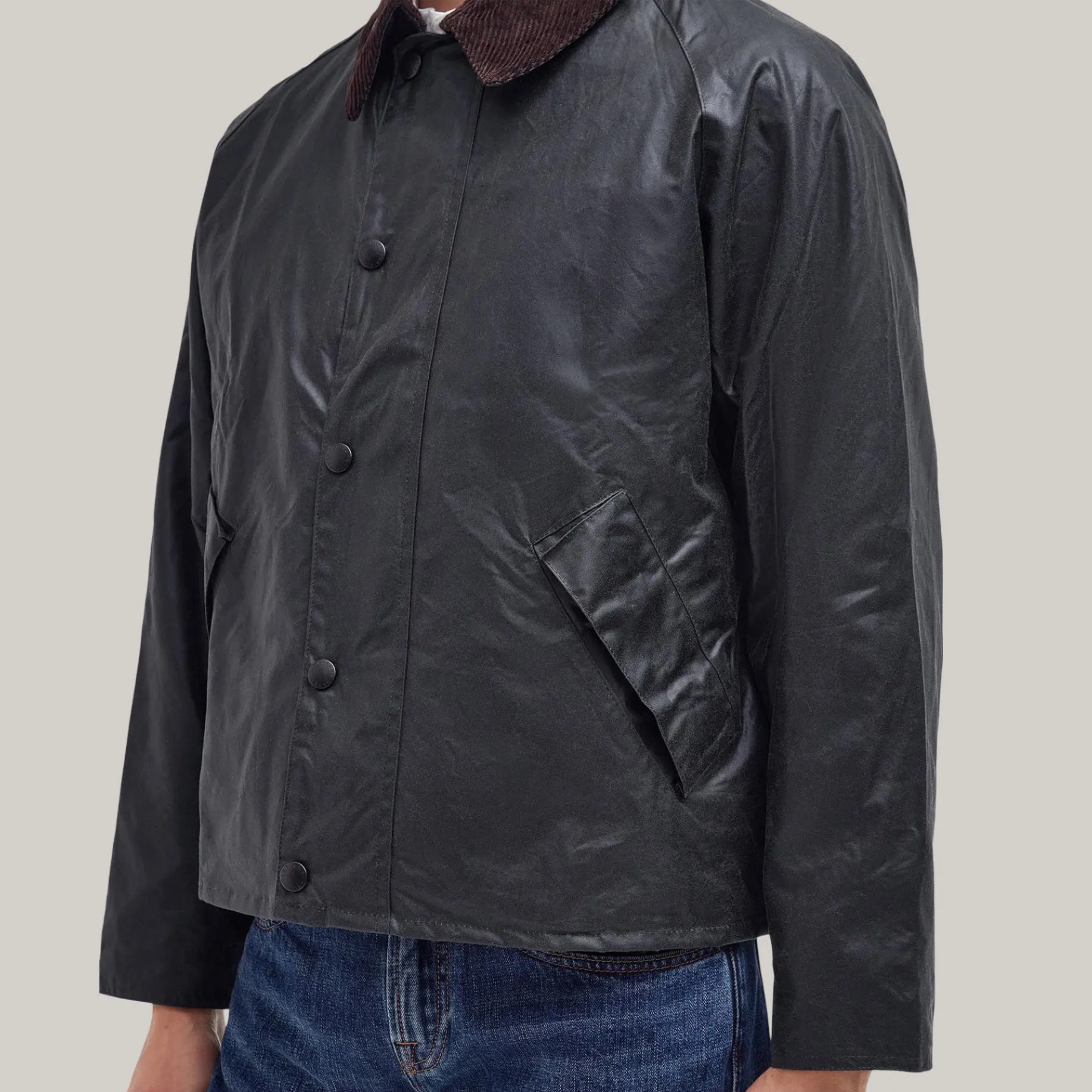 BARBOUR OS TRANSPORT JACKET - SAGE