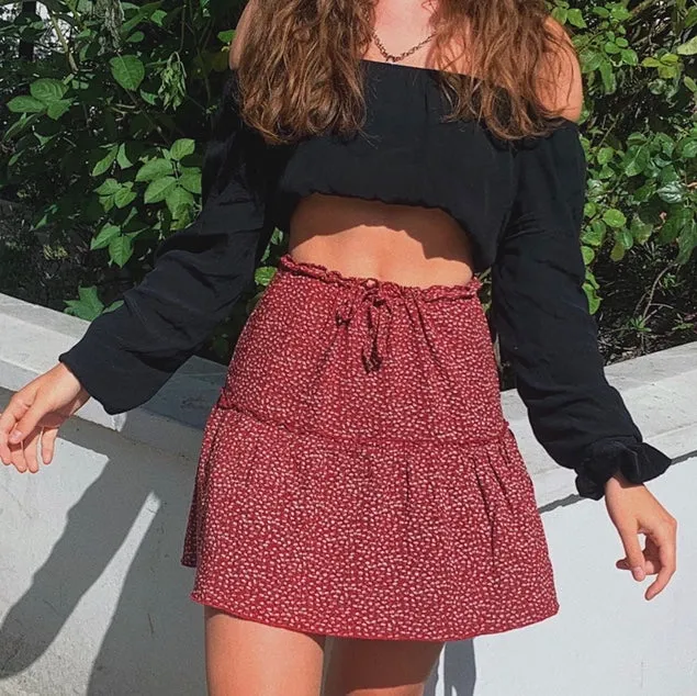Brandy Melvile Kenzo Mini Skirt