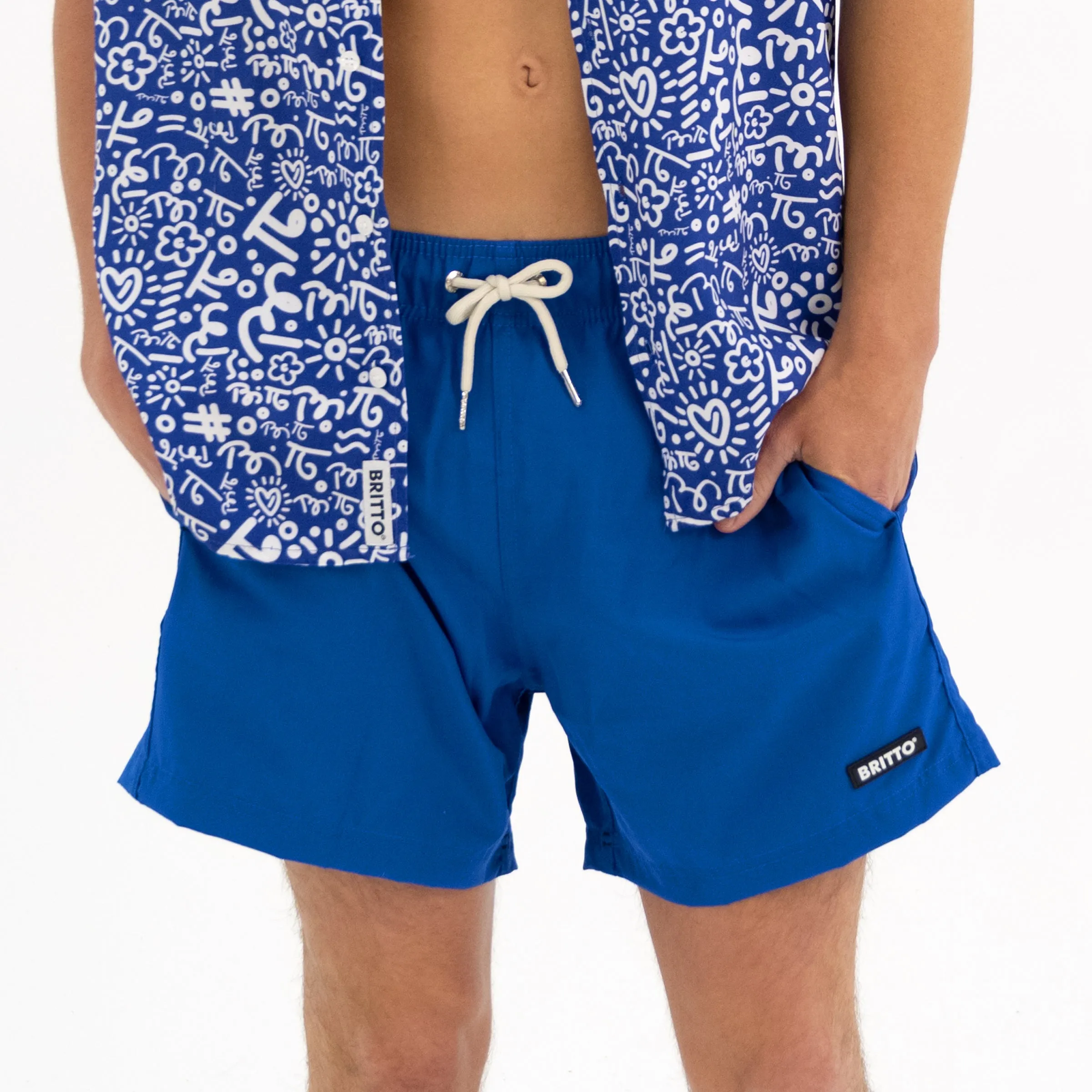 BRITTO® SHORTS - BLUE - MEN