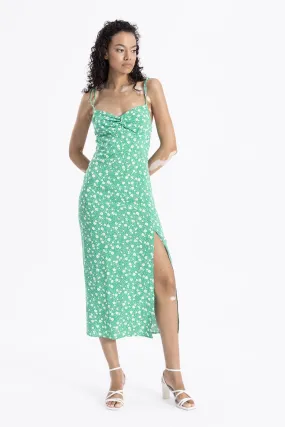 BSL Women Printed Corset Dress - Knoxville