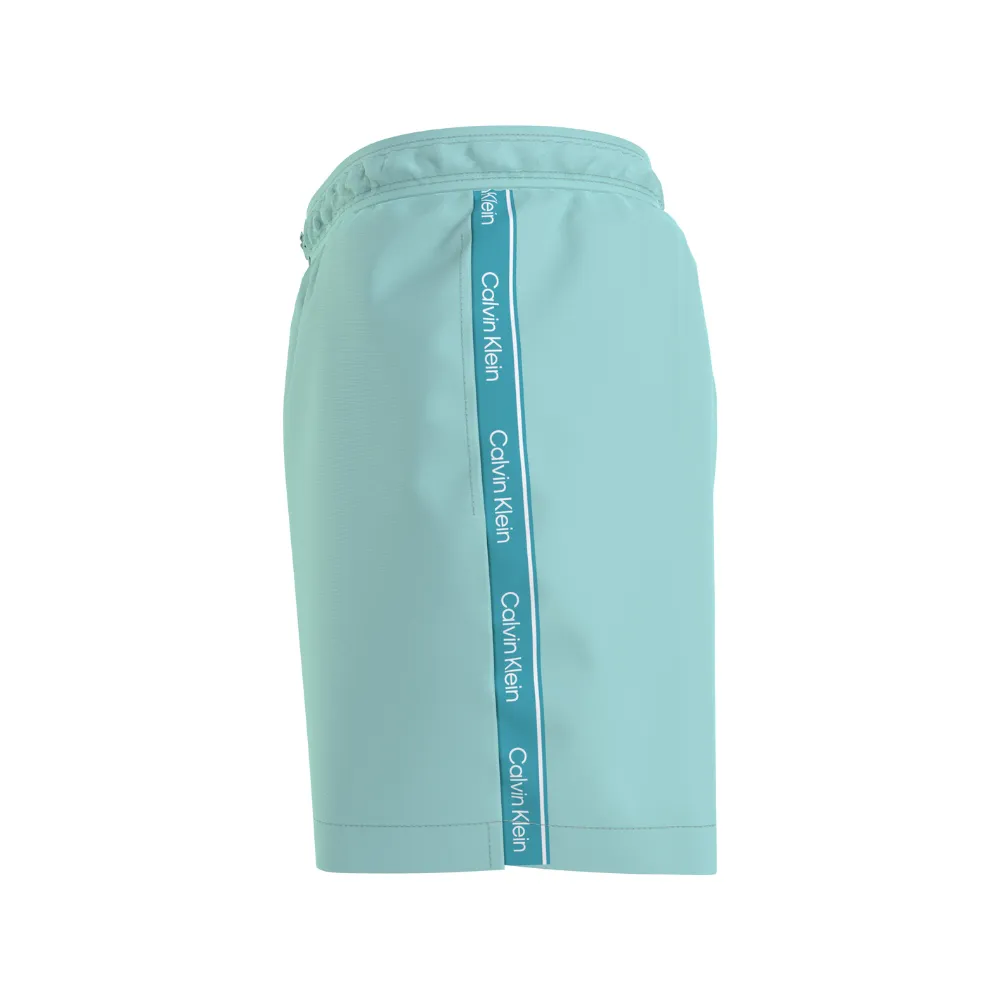 Calvin Klein Logo Tape Medium Drawstring Swim Shorts