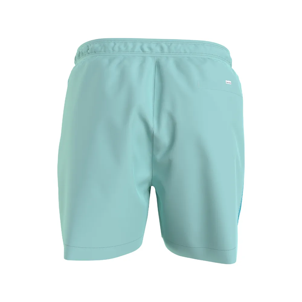 Calvin Klein Logo Tape Medium Drawstring Swim Shorts