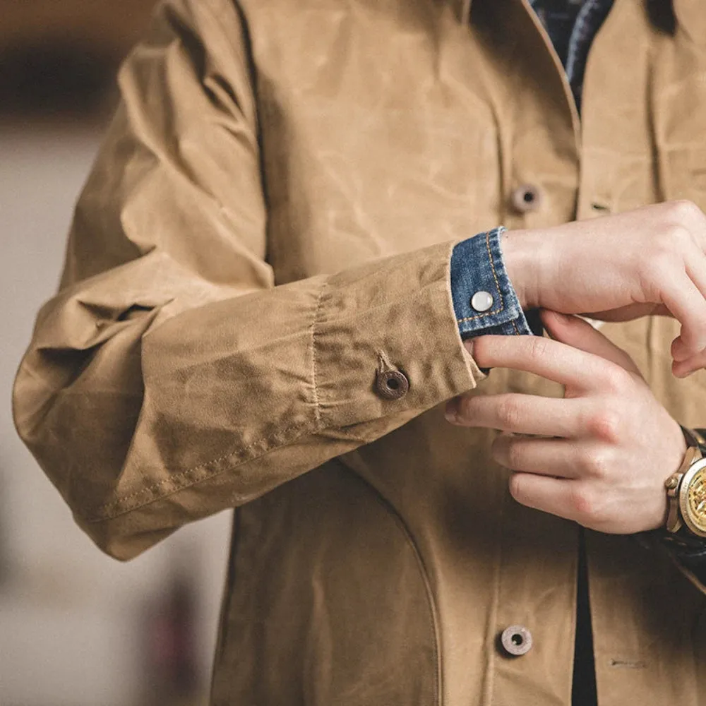 Canvas Oil Wax Jacket | WYATT