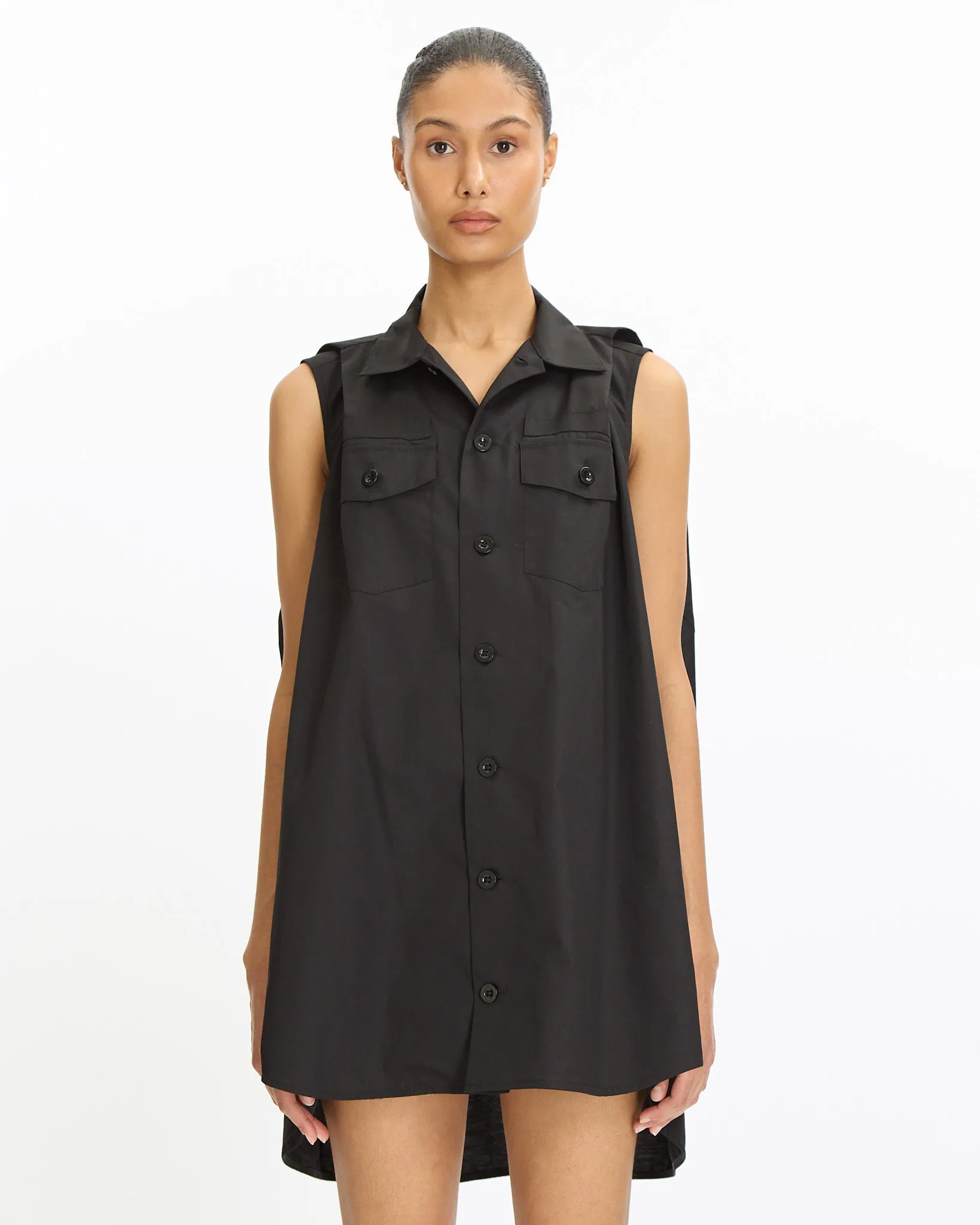 Cotton Poplin Dress