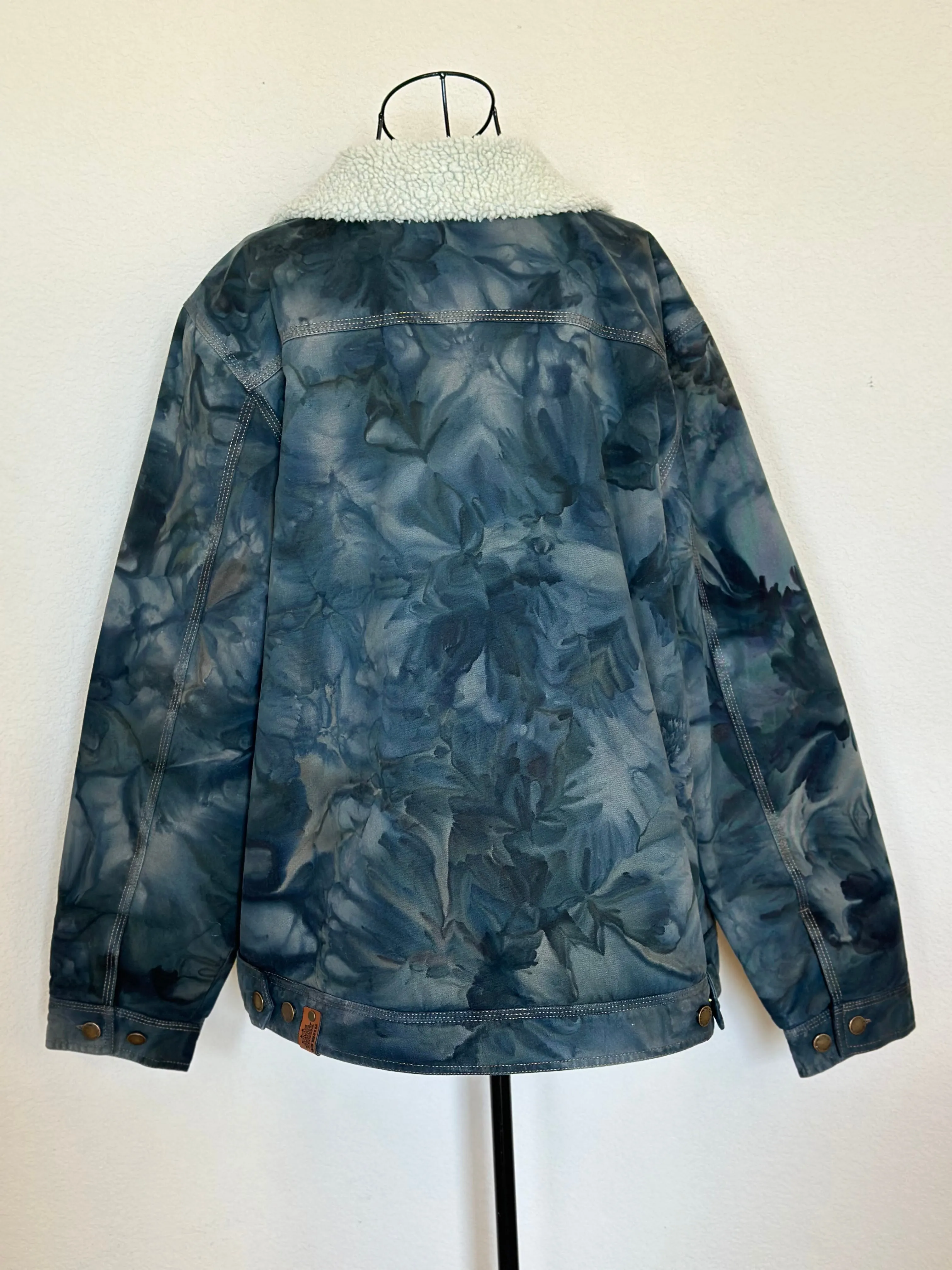 Custom Coleman Sherpa Lined Jacket in ‘Raven’ for Melissa