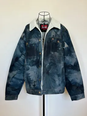 Custom Coleman Sherpa Lined Jacket in ‘Raven’ for Melissa