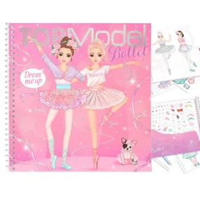 Depesche Topmodel Dress Me Up Stickerbook Ballet