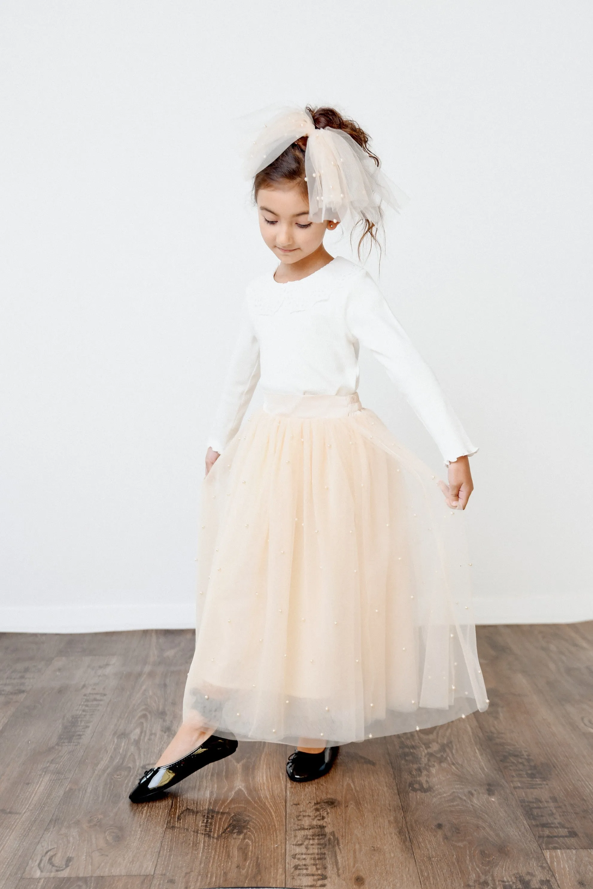 DOLLY® PEARL 2-CUTE TULLE DRESS cream  ⚪