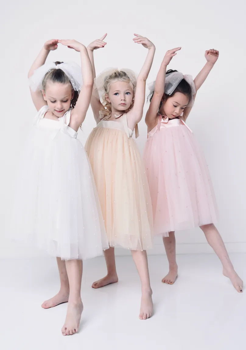 DOLLY® PEARL 2-CUTE TULLE DRESS cream  ⚪