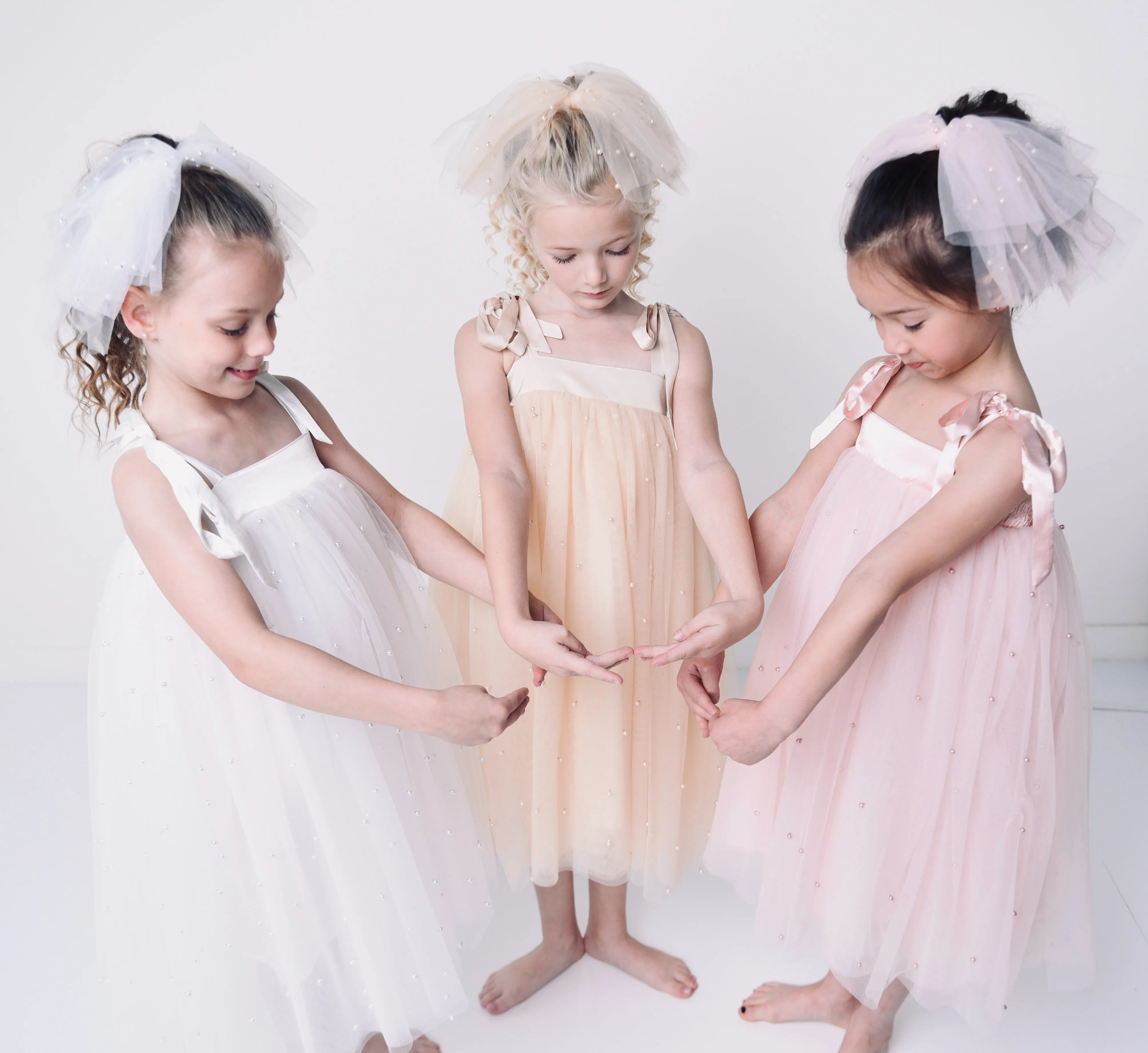 DOLLY® PEARL 2-CUTE TULLE DRESS cream  ⚪