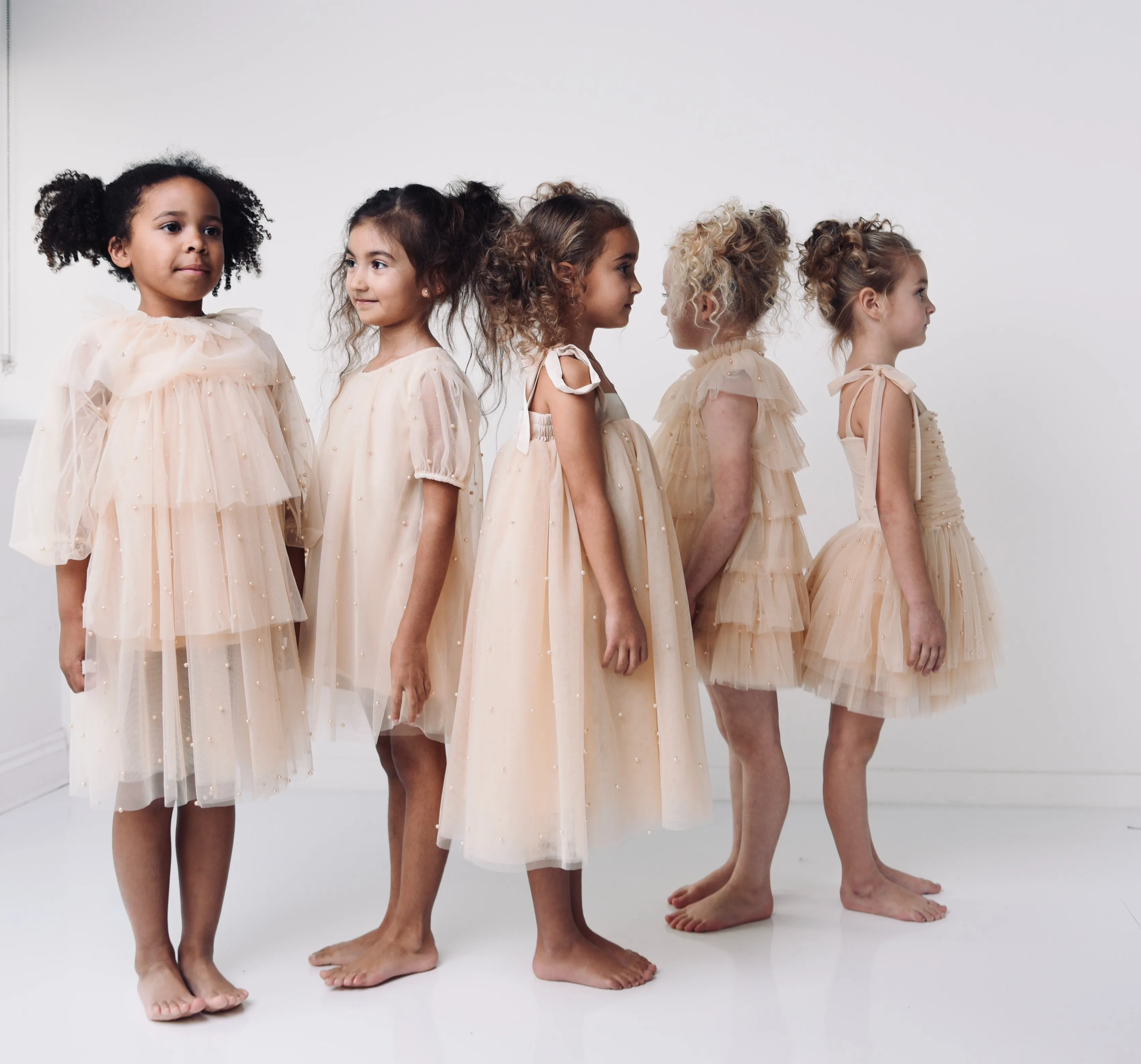 DOLLY® PEARL 2-CUTE TULLE DRESS cream  ⚪