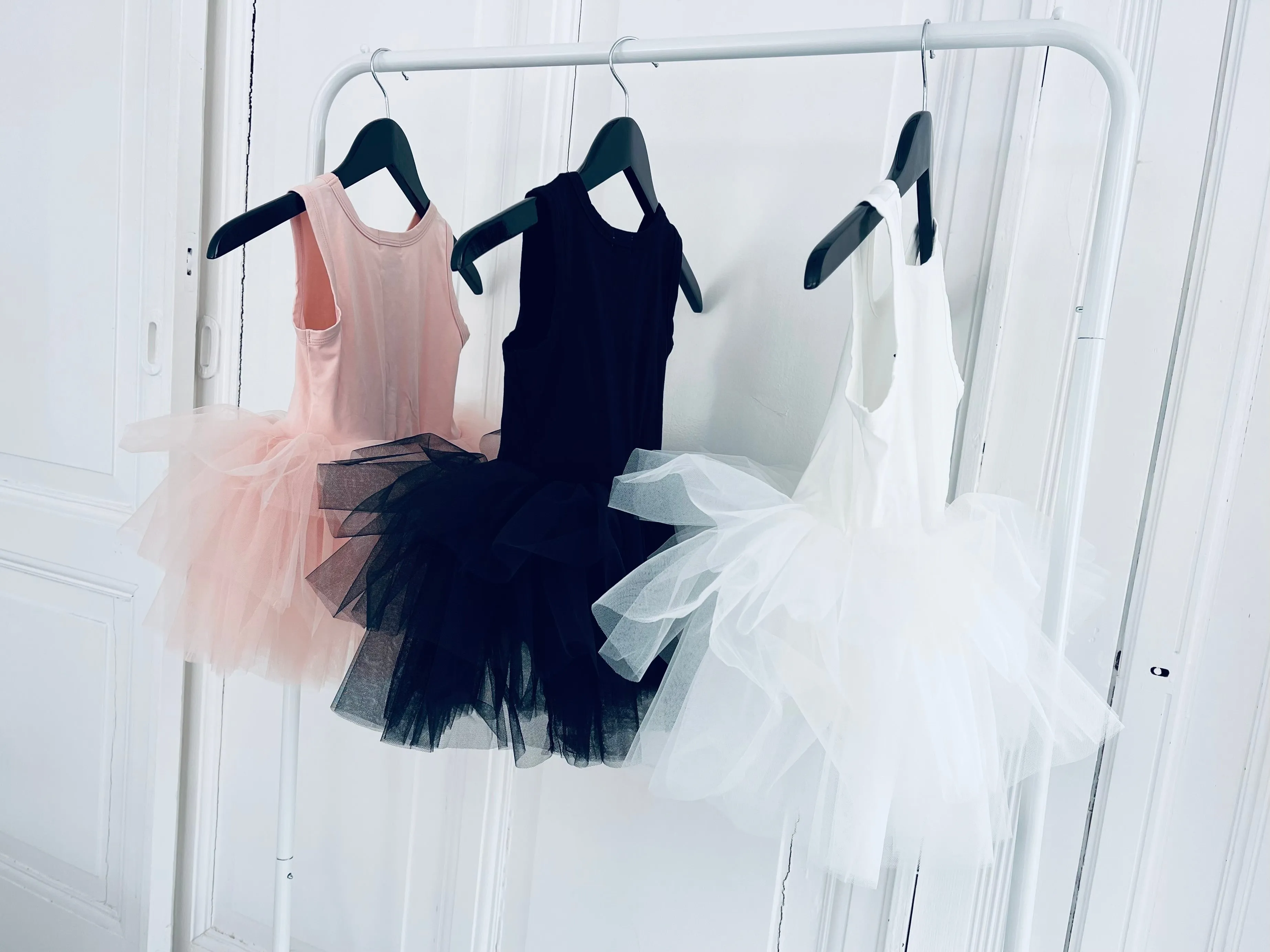 DOLLY TIMELESS COTTON TUTU DRESS black
