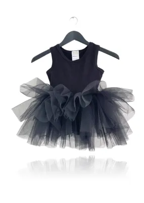 DOLLY TIMELESS COTTON TUTU DRESS black