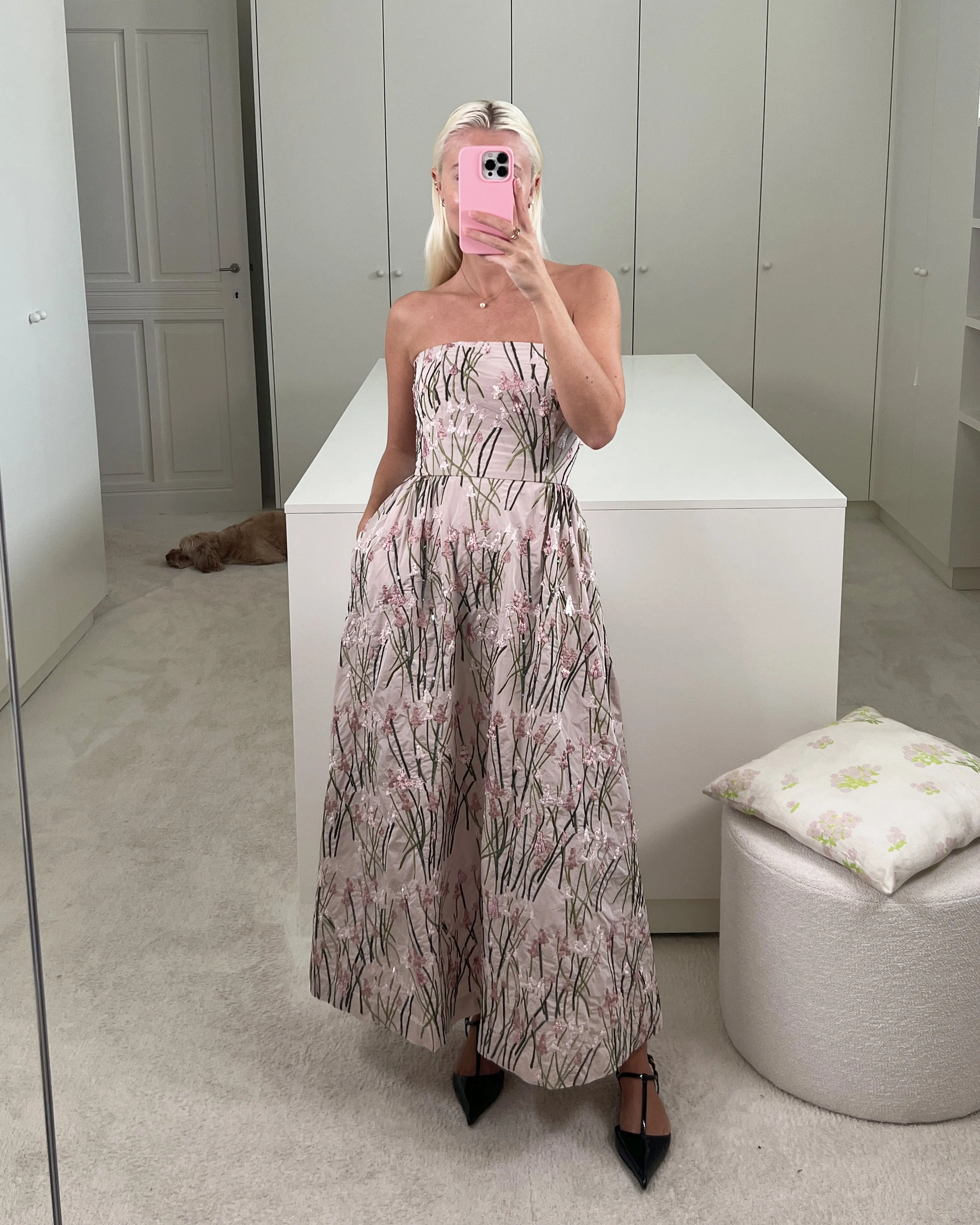 Dress Dette Embroidered