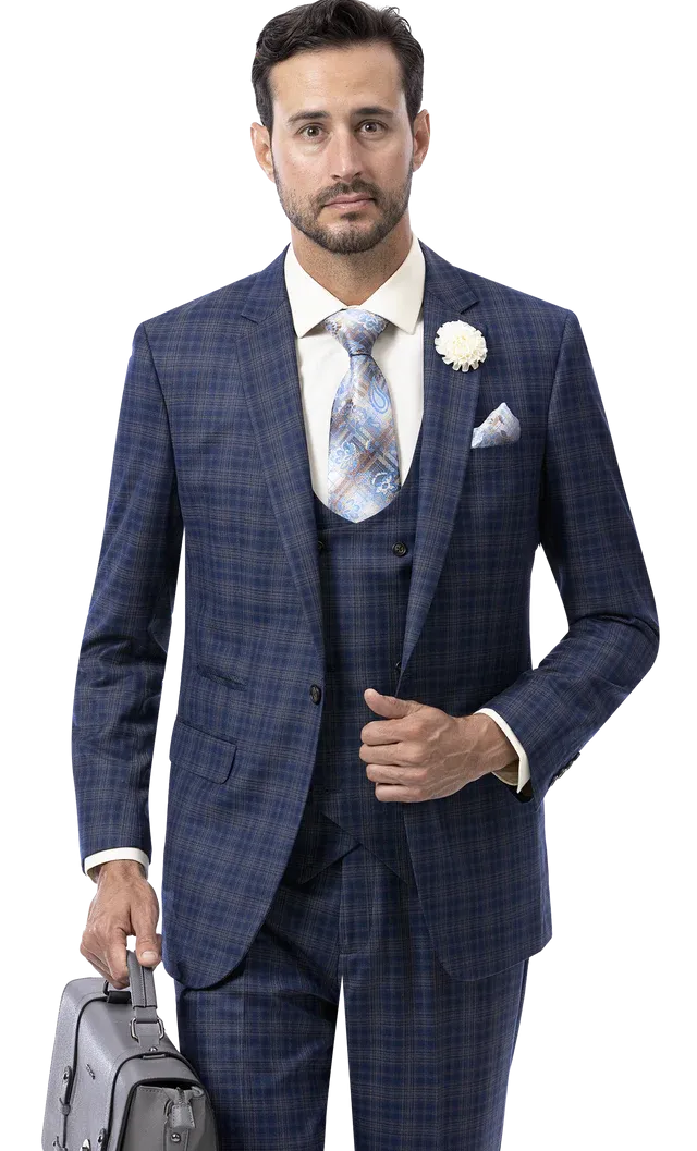 EJ Samuel Modern Fit Suit M2780