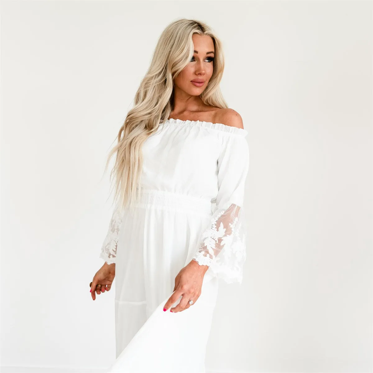 Embroidered Maxi Dress
