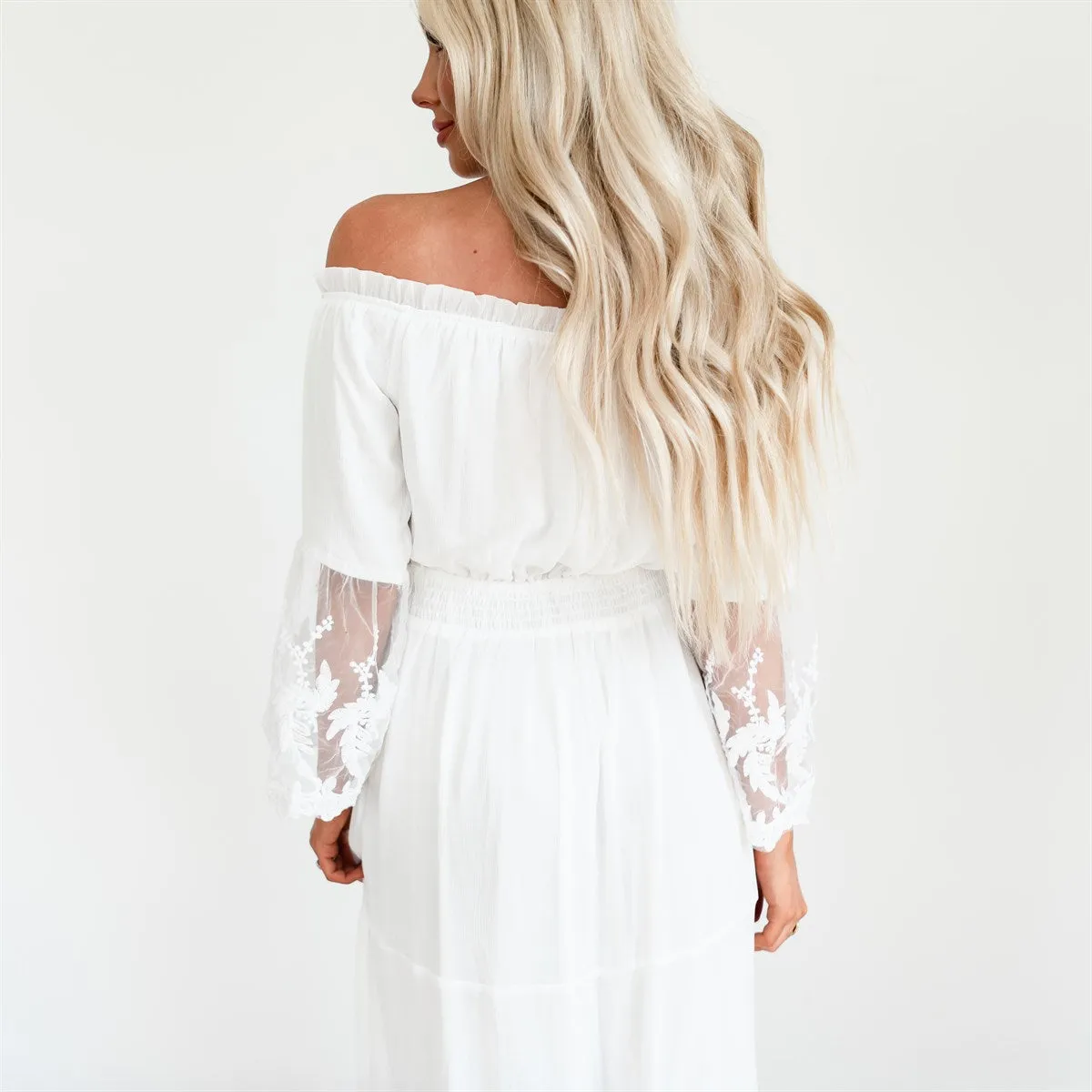 Embroidered Maxi Dress