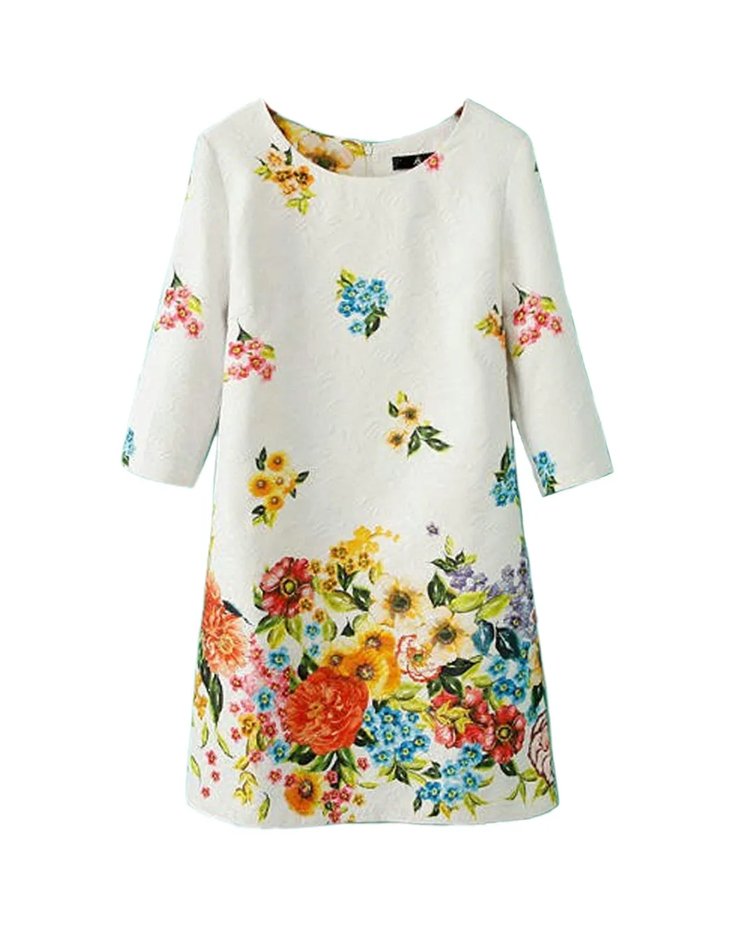 Floral Cocktail Summer Dress