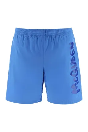 graffiti swim trunks