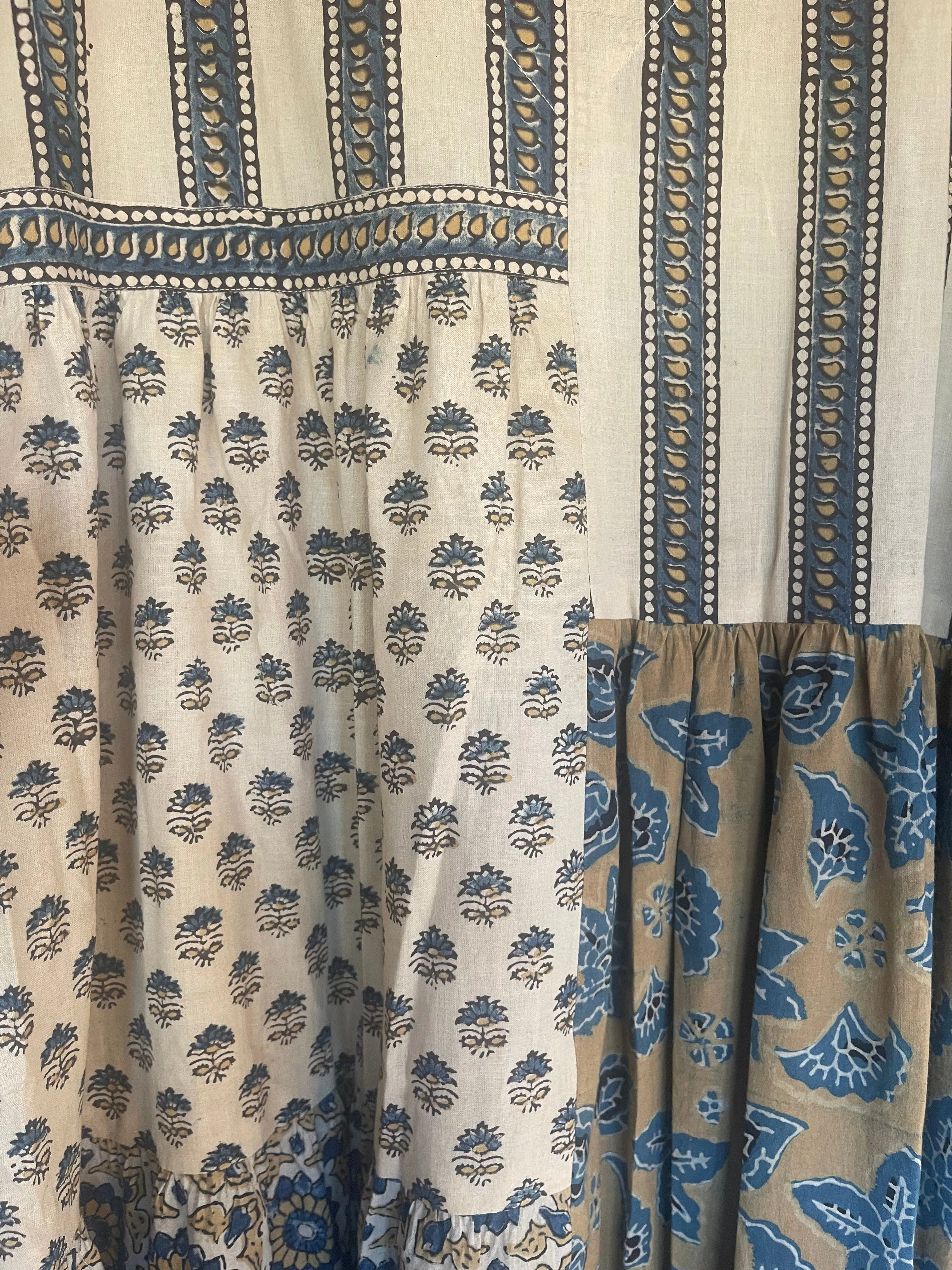 Handblock Printed Dress - AJRAKH STONE M