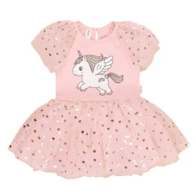 HUX Glitter Unicorn Ballet Dress