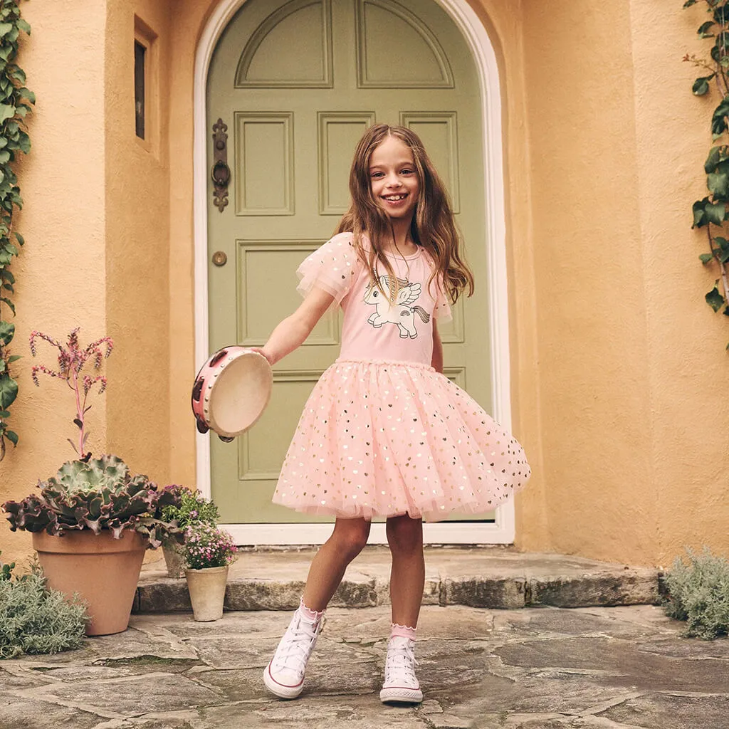 HUX Glitter Unicorn Ballet Dress