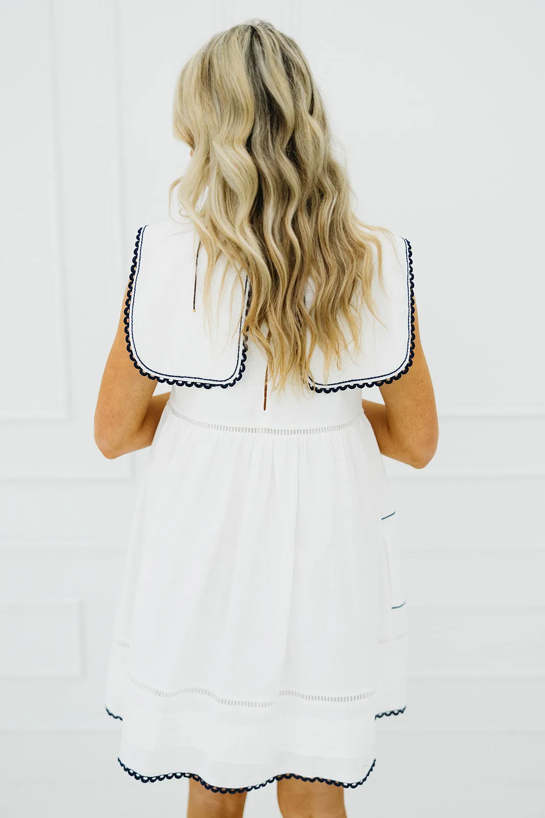 Jules Mini Dress - Off White