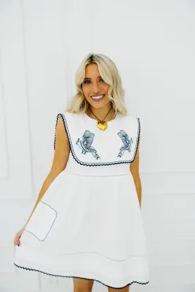 Jules Mini Dress - Off White