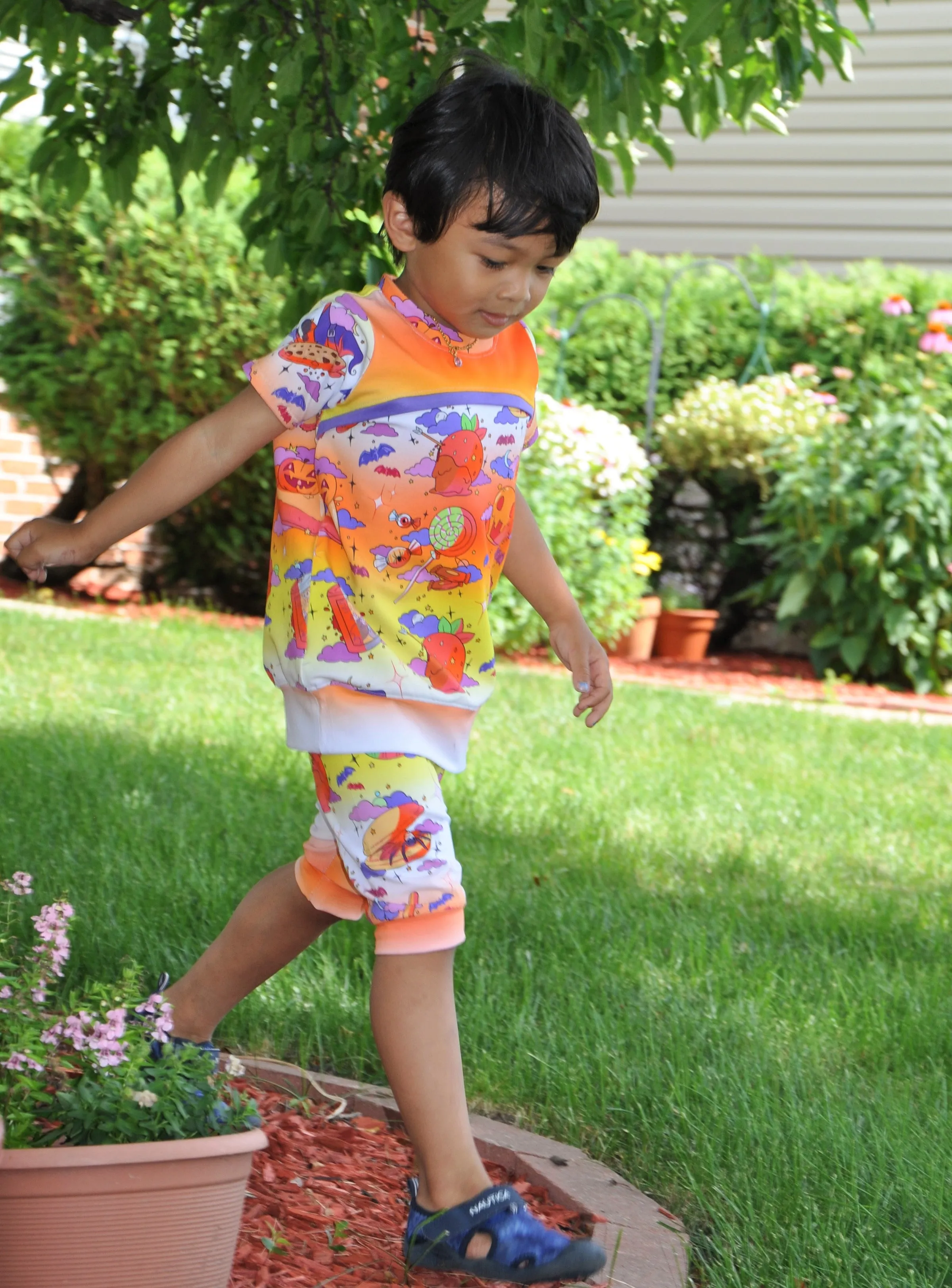 KIDS SIZE Lil' Rocker Shorties - PDF - Digital Pattern File for garment sewing