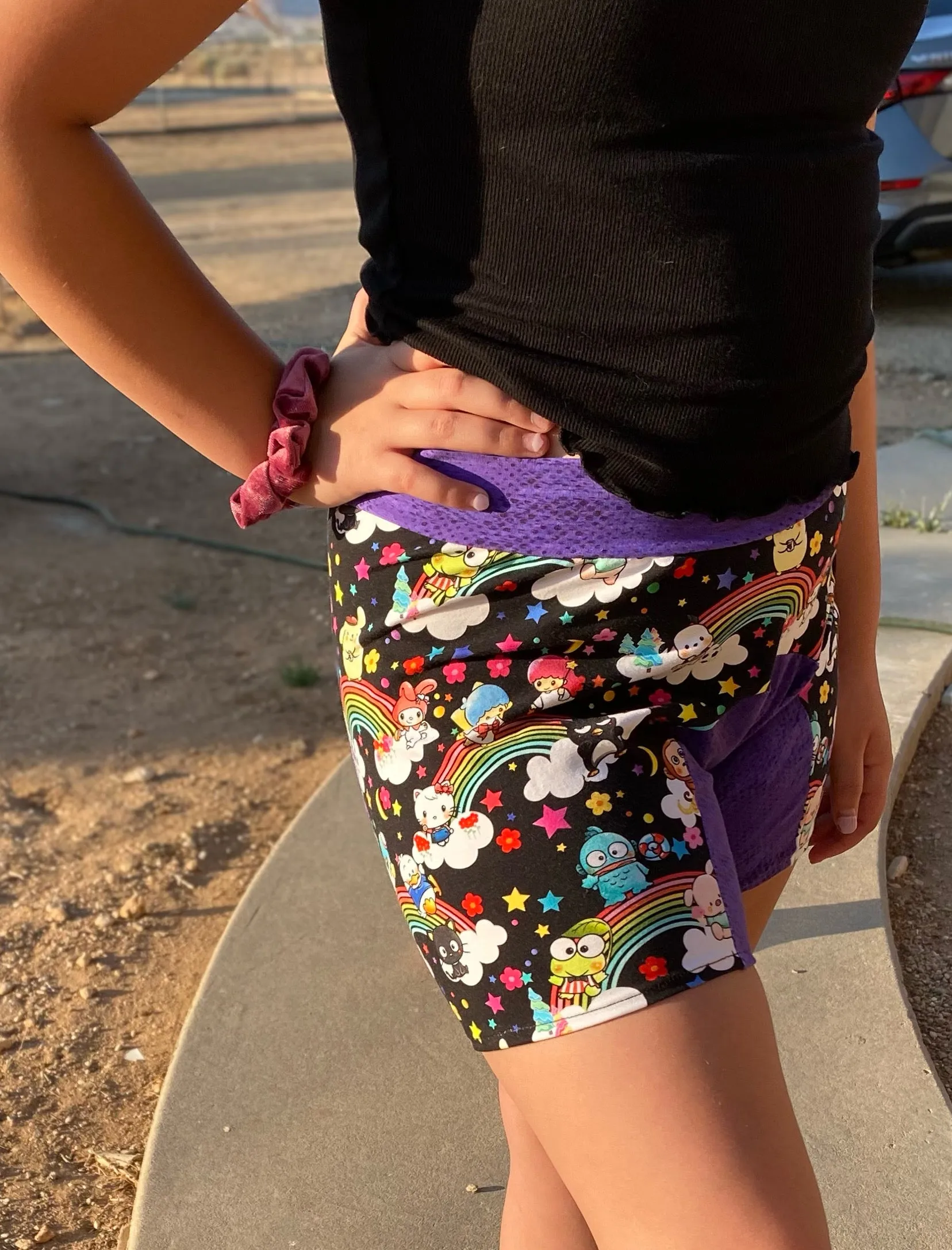 KIDS SIZE Lil' Rocker Shorties - PDF - Digital Pattern File for garment sewing