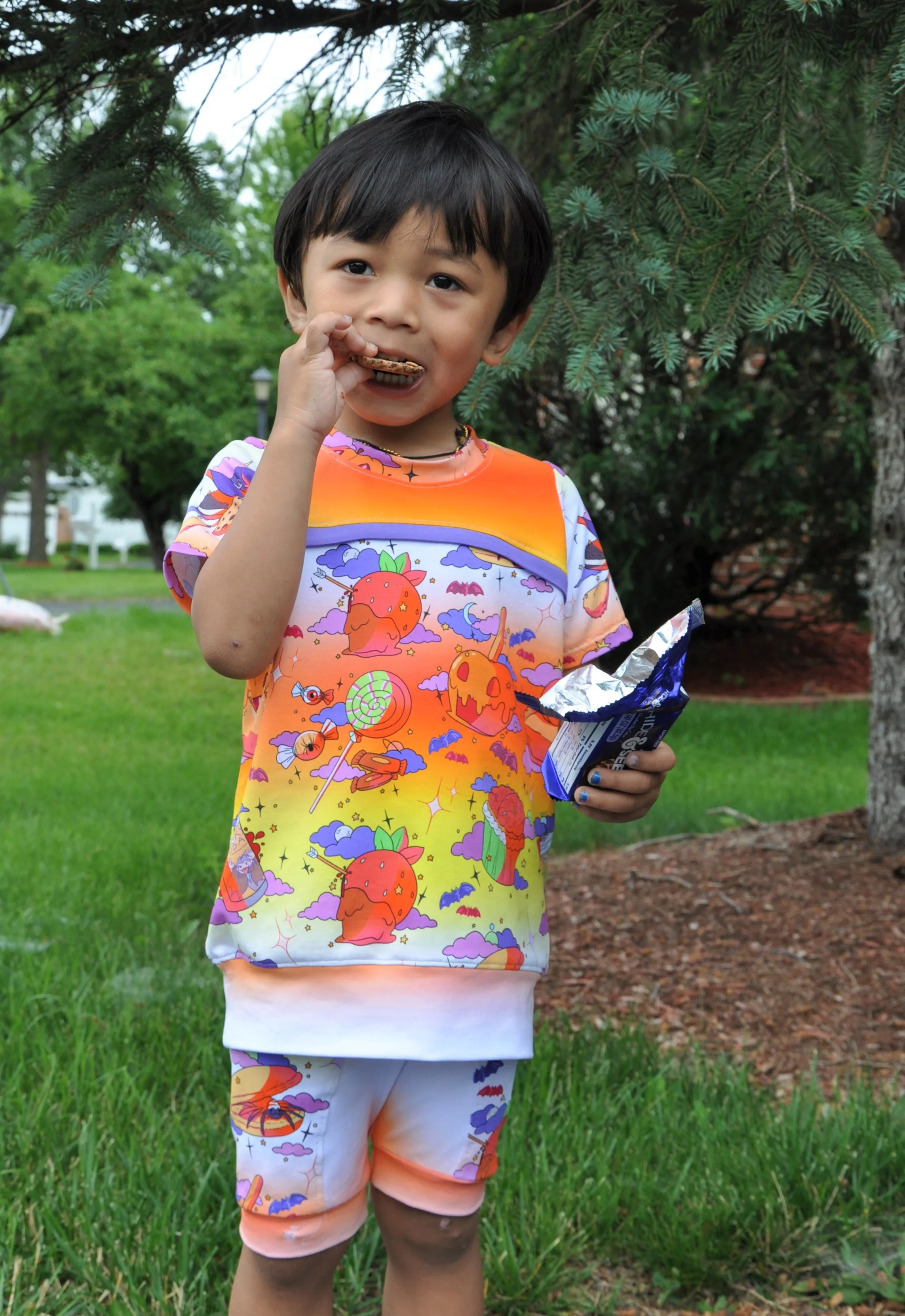 KIDS SIZE Lil' Rocker Shorties - PDF - Digital Pattern File for garment sewing