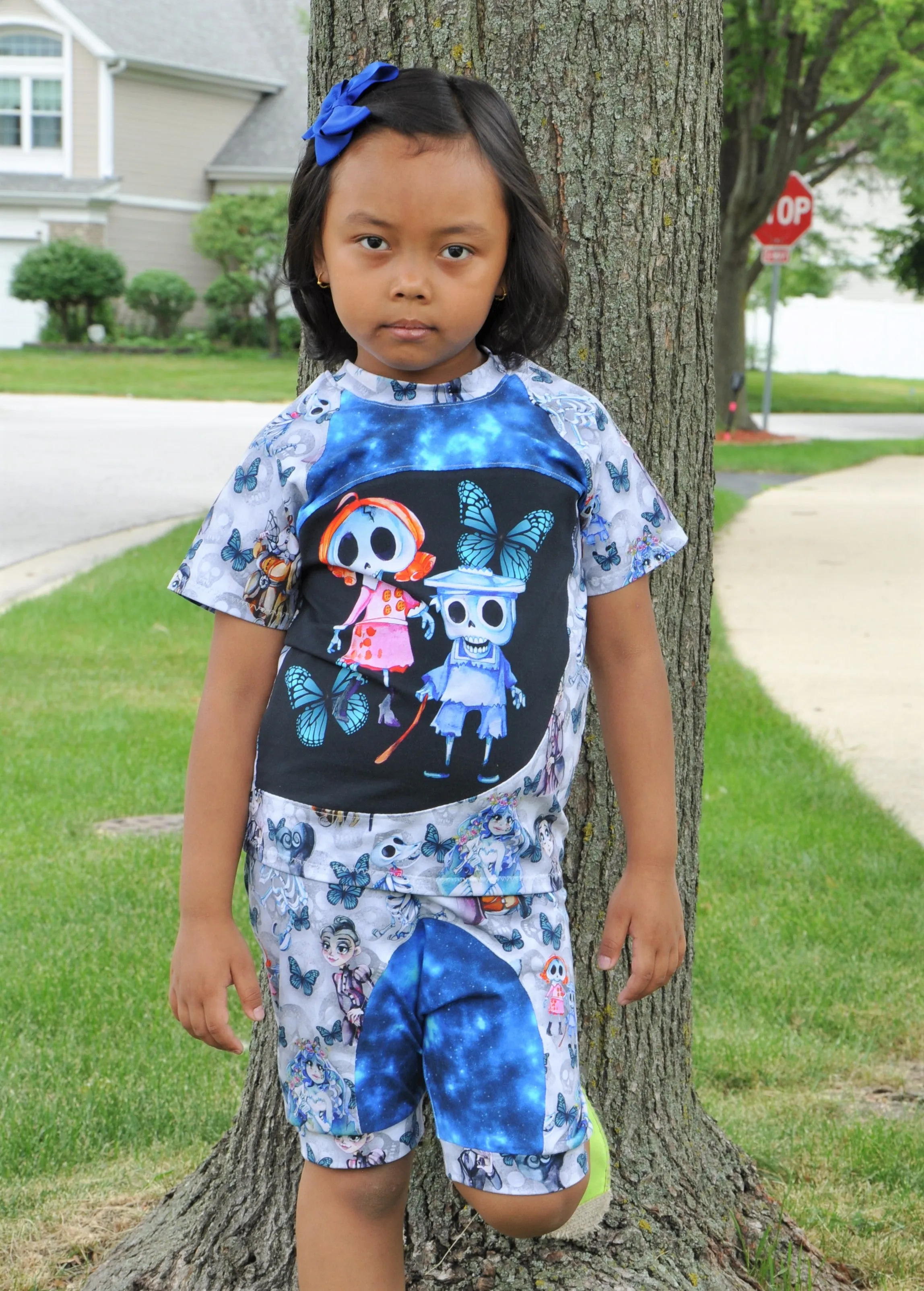 KIDS SIZE Lil' Rocker Shorties - PDF - Digital Pattern File for garment sewing