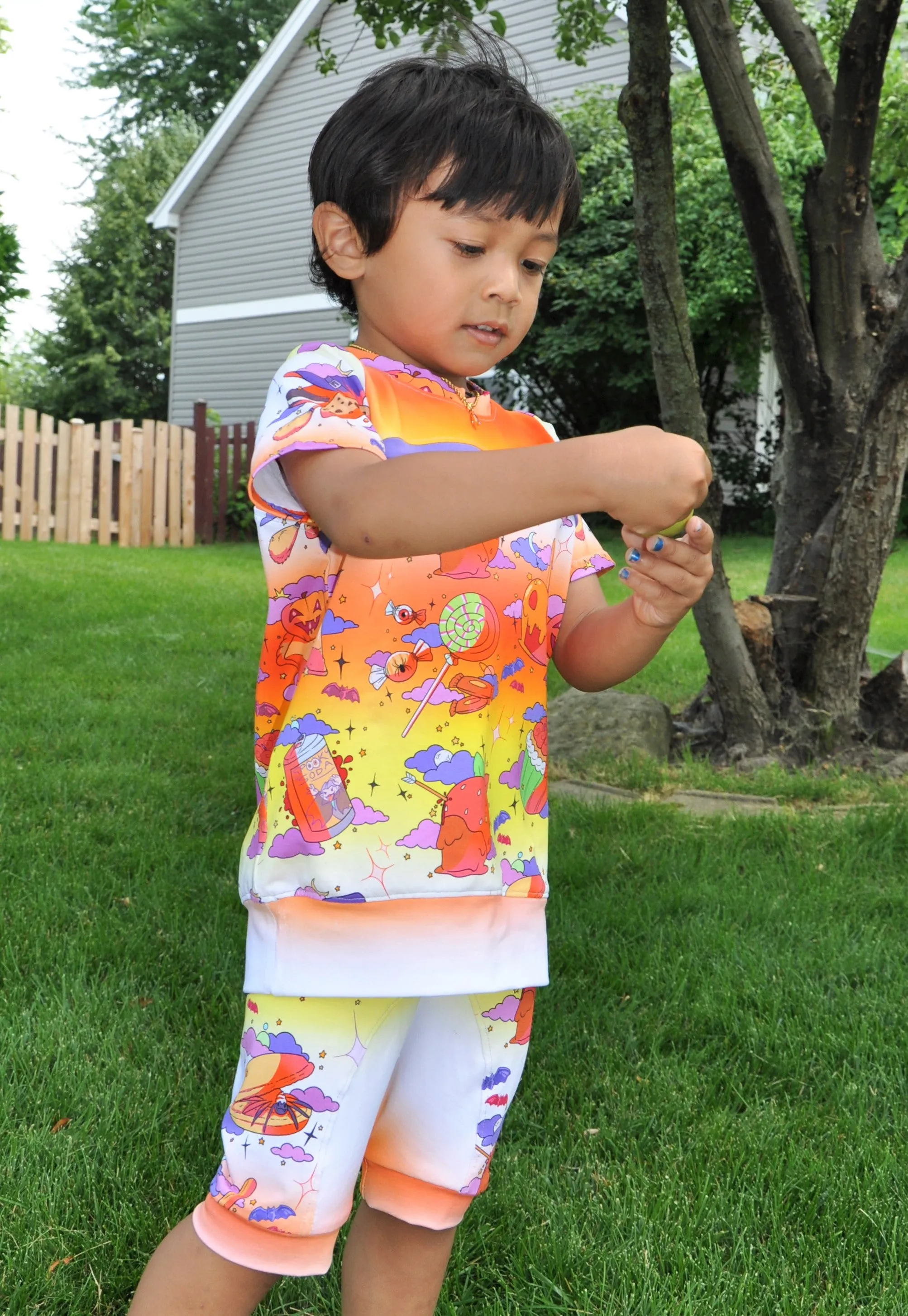 KIDS SIZE Lil' Rocker Shorties - PDF - Digital Pattern File for garment sewing
