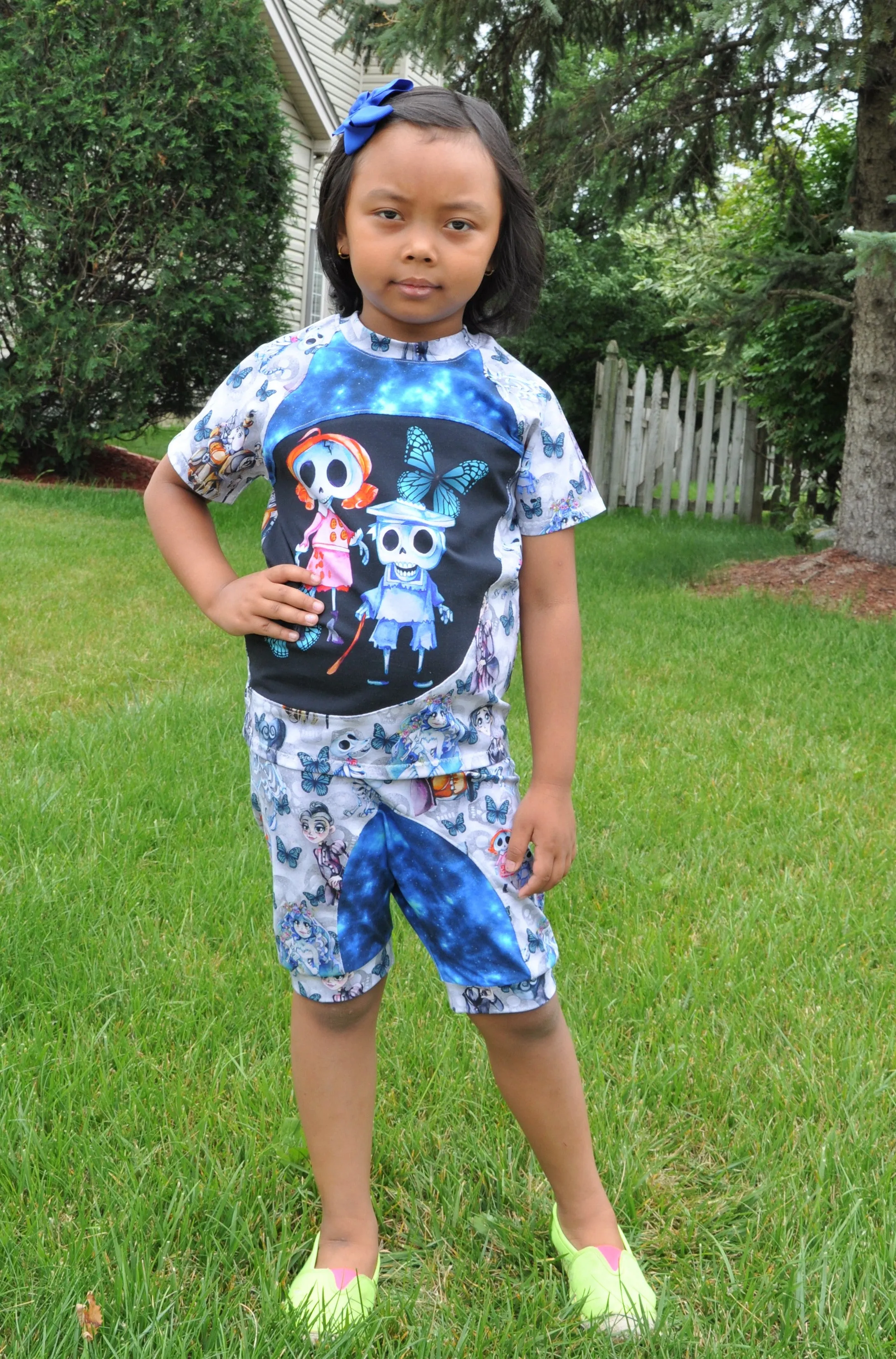 KIDS SIZE Lil' Rocker Shorties - PDF - Digital Pattern File for garment sewing