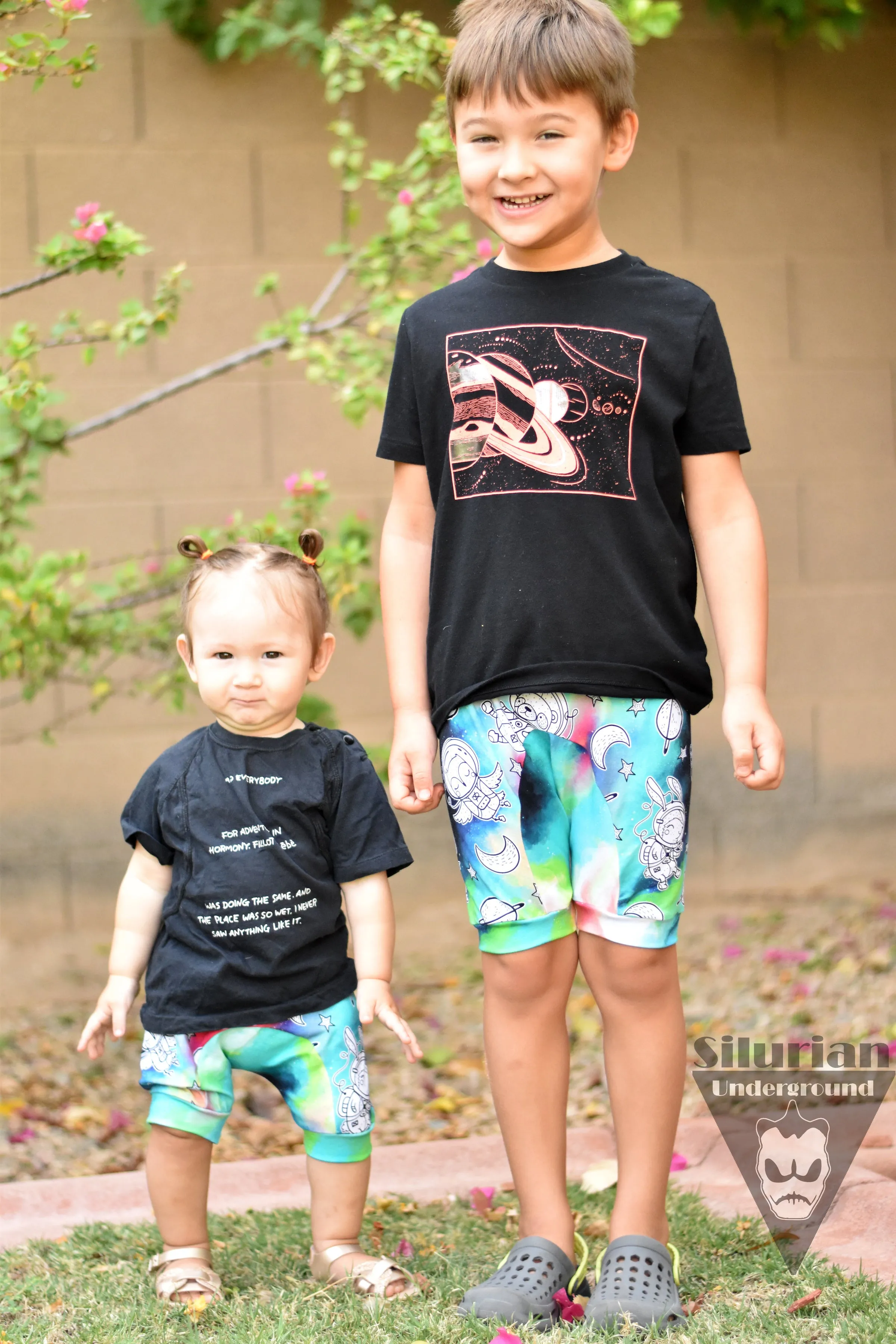 KIDS SIZE Lil' Rocker Shorties - PDF - Digital Pattern File for garment sewing