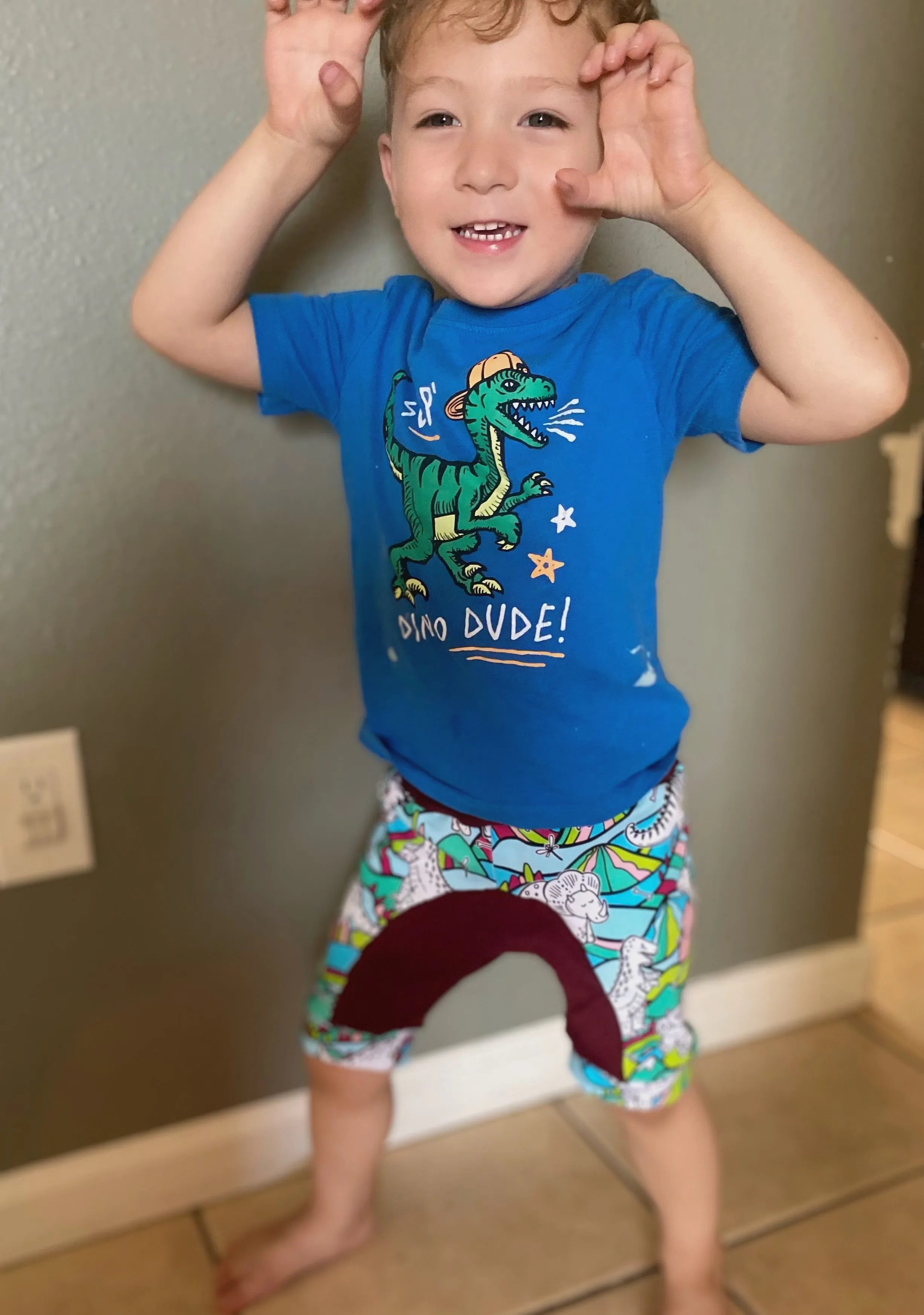 KIDS SIZE Lil' Rocker Shorties - PDF - Digital Pattern File for garment sewing