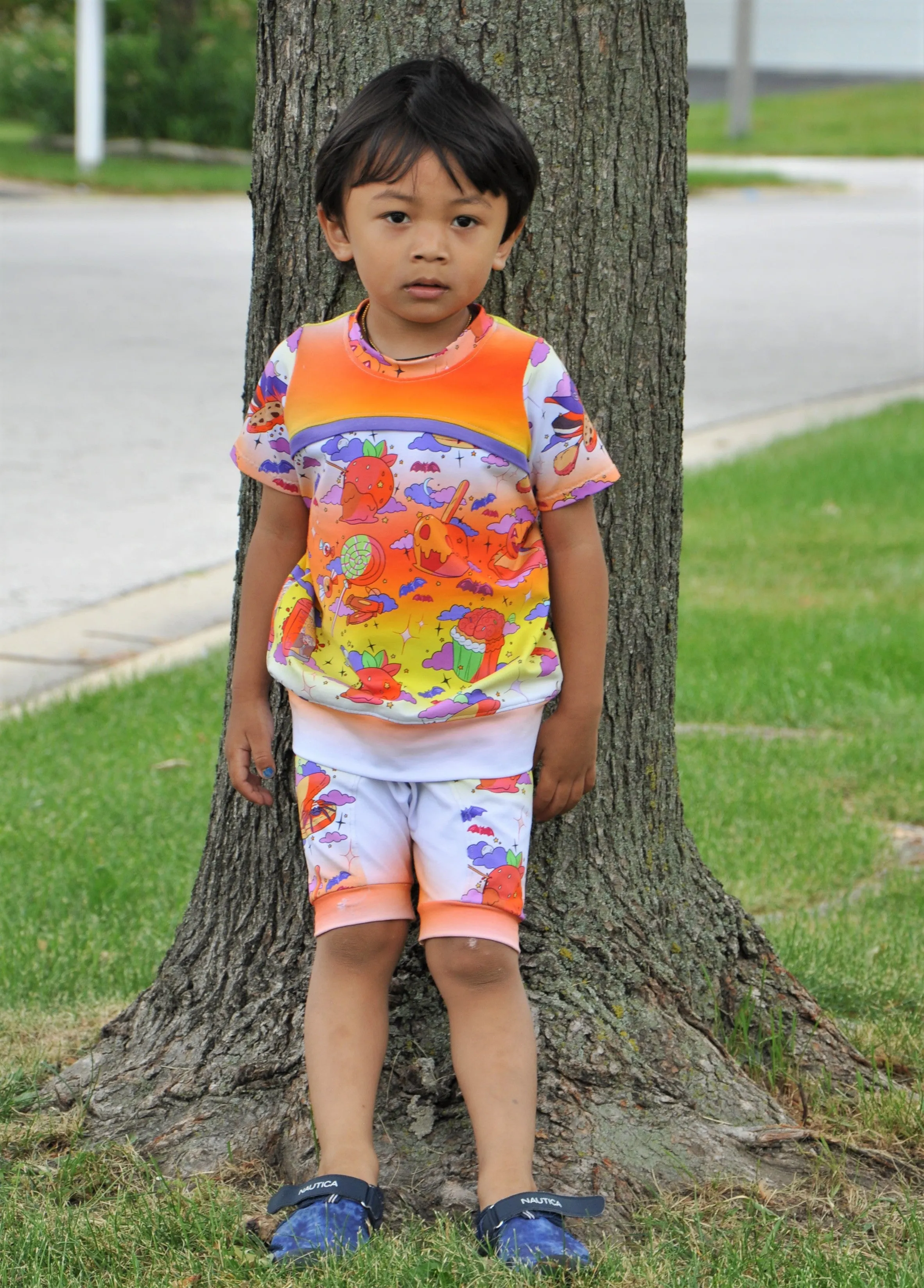 KIDS SIZE Lil' Rocker Shorties - PDF - Digital Pattern File for garment sewing
