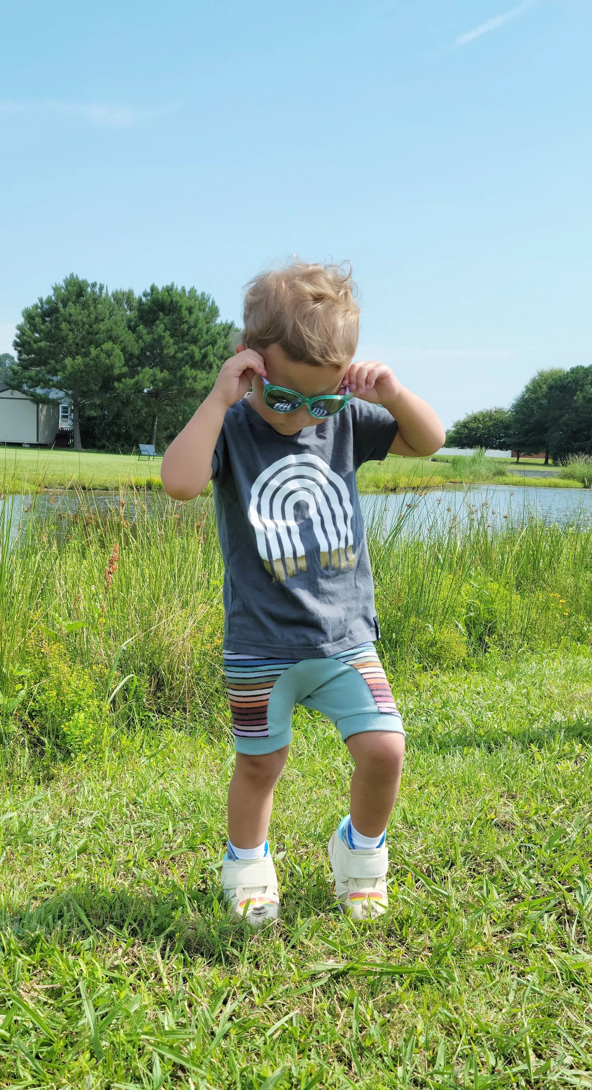 KIDS SIZE Lil' Rocker Shorties - PDF - Digital Pattern File for garment sewing