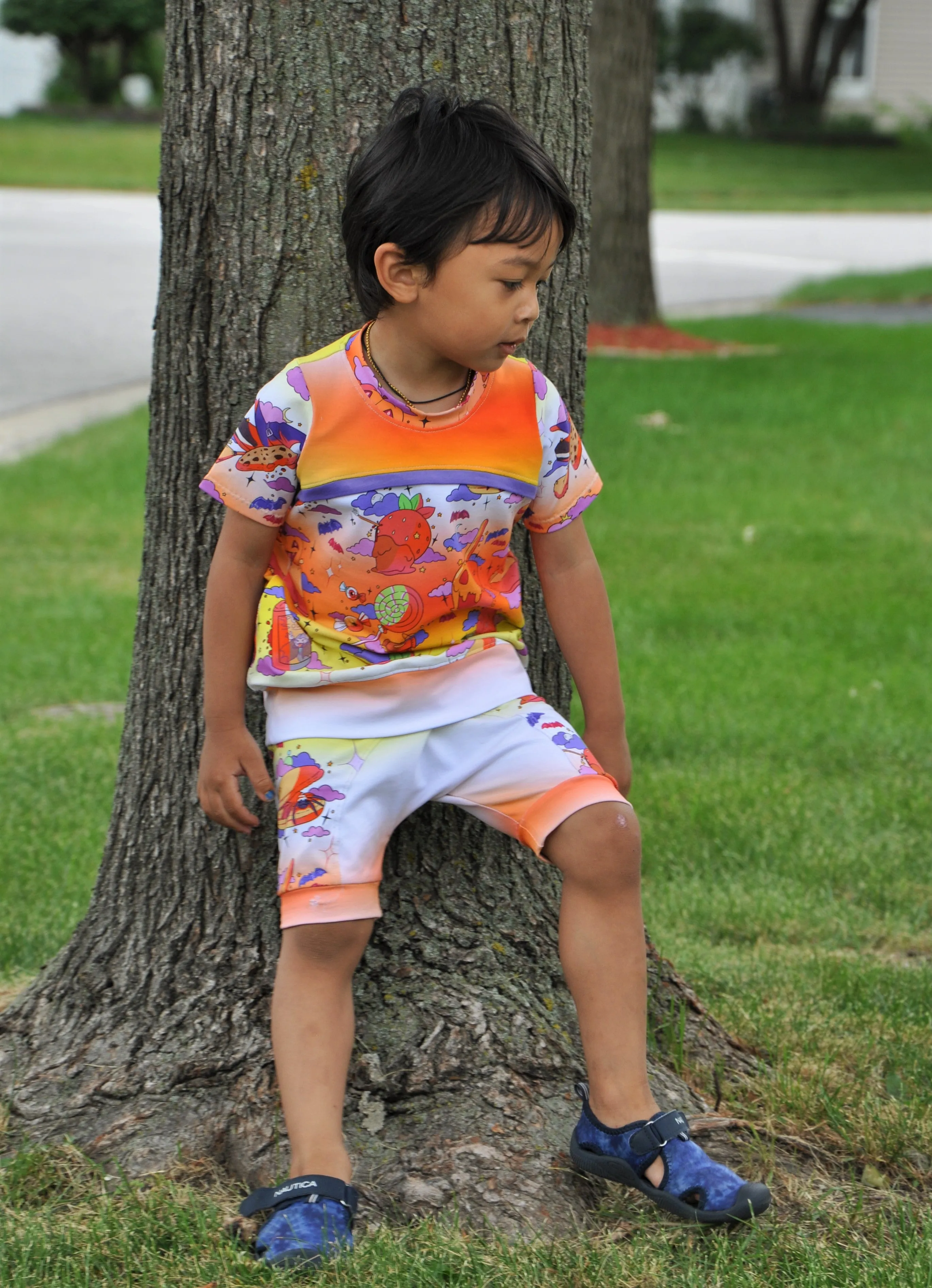 KIDS SIZE Lil' Rocker Shorties - PDF - Digital Pattern File for garment sewing