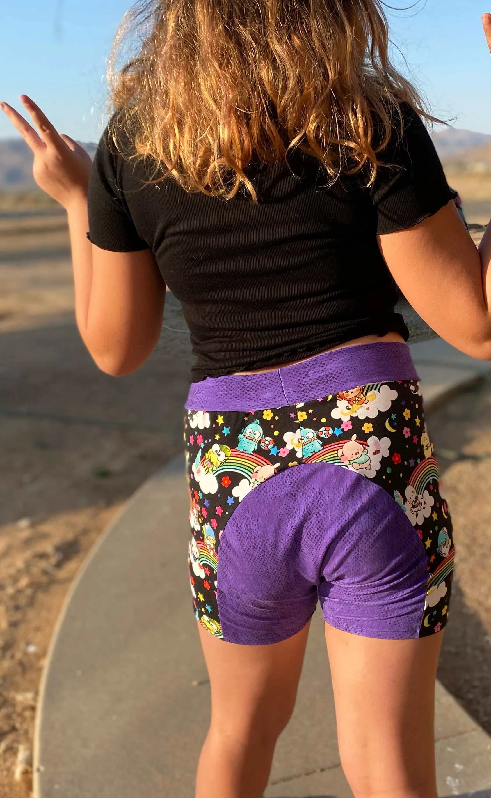 KIDS SIZE Lil' Rocker Shorties - PDF - Digital Pattern File for garment sewing