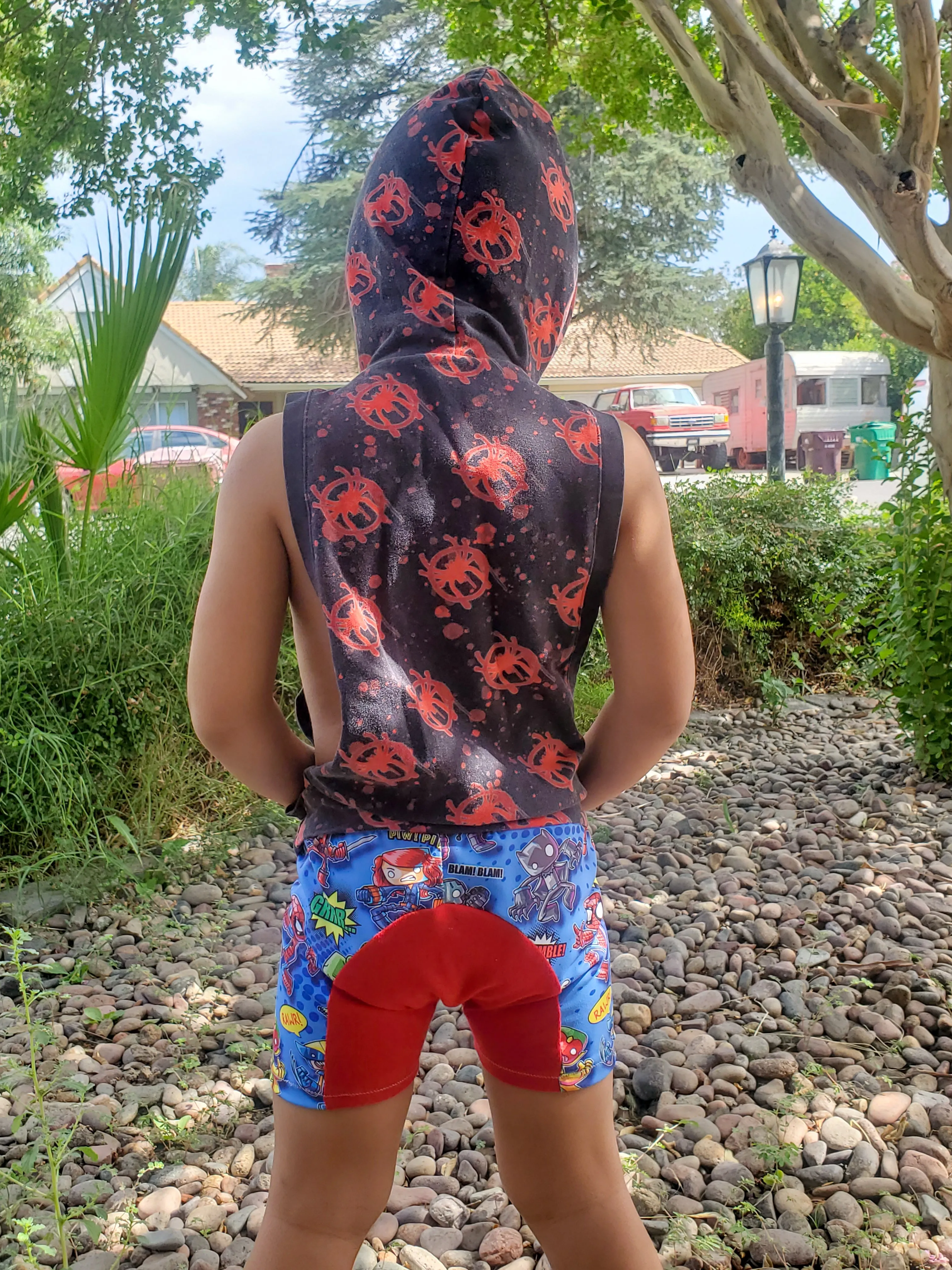 KIDS SIZE Lil' Rocker Shorties - PDF - Digital Pattern File for garment sewing